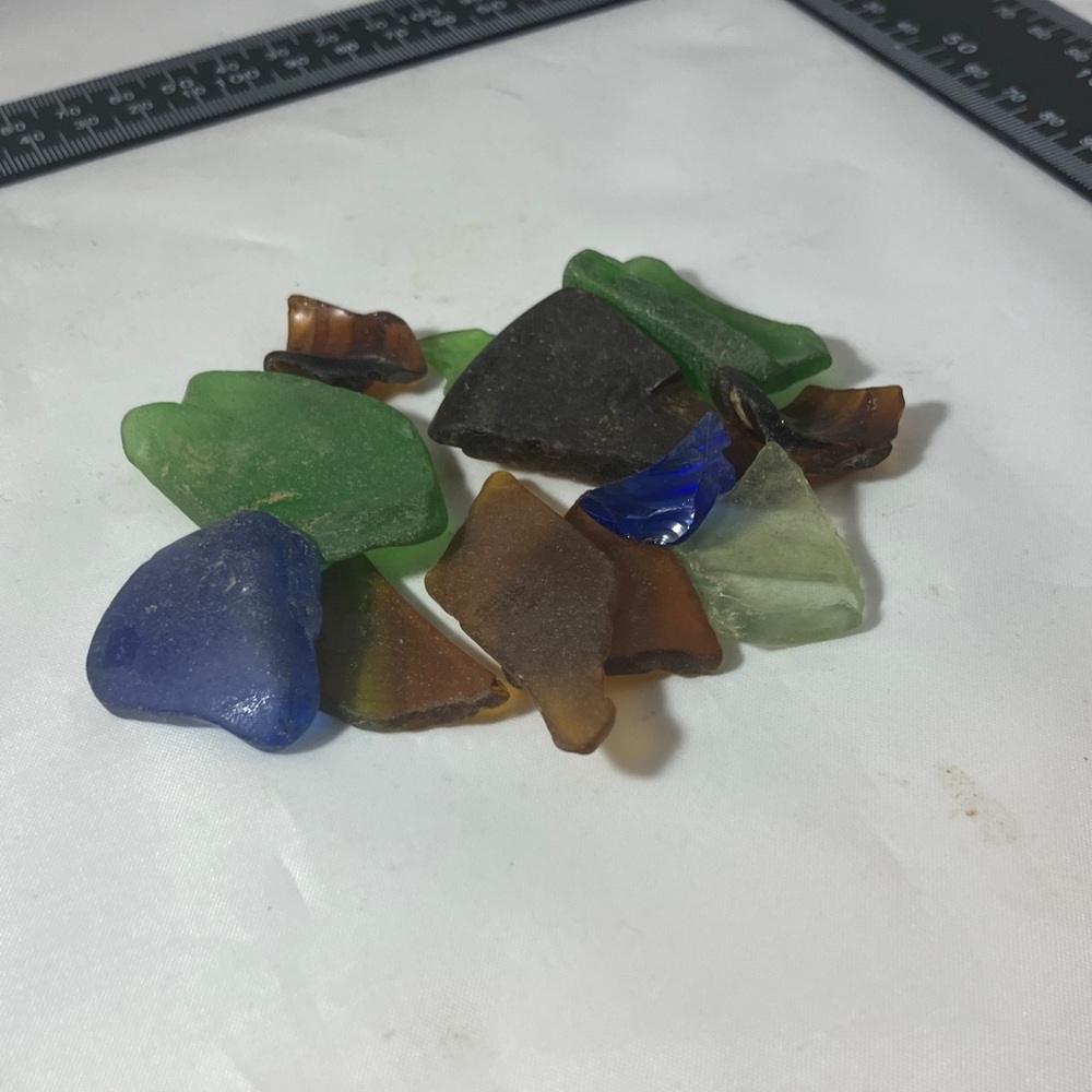 12oz Antique Multicolor Sea Glass Collection